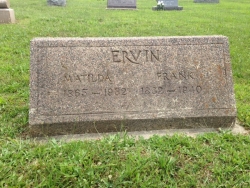 Frank-Matilda Ervin